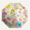 1pc Sanrio Characters with Flowers Umbrella with Plastic Handle,Suitable for All Seasons Home Travel Outdoor UmbrellaSanlio313