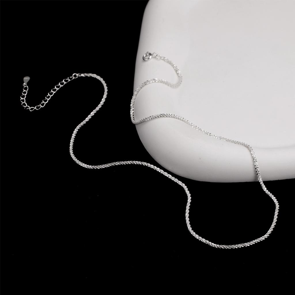 S925 Silber Zigeunerkette Hochwertiges Funkelndes Armband Damen ins Japanischer und Koreanischer Temperament Vielseitig