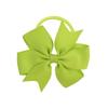 Cute Grosgrain Ribbon Bows Elastic Hair Bands For Girls Baby Lovely Ponytail Holder Hair Ties Children Kids Hair Accessories