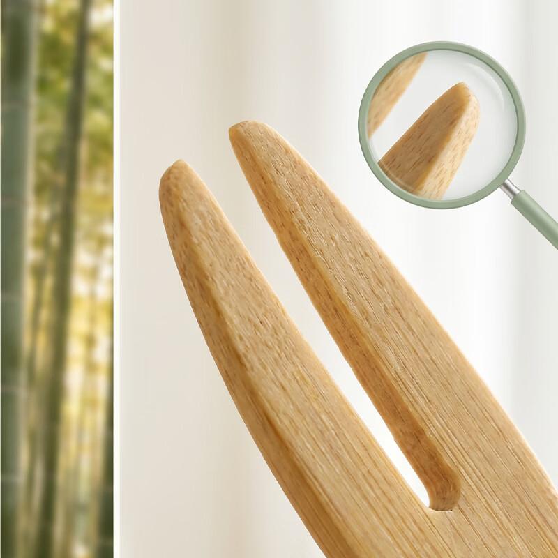KATEI STORY Disposable Bamboo Animal Fruit Picks