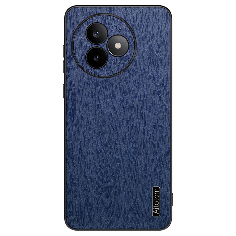 For Xiaomi Redmi K80 Ultra 5G Case Wood Texture PU Leather Coated PC TPU Phone Cover