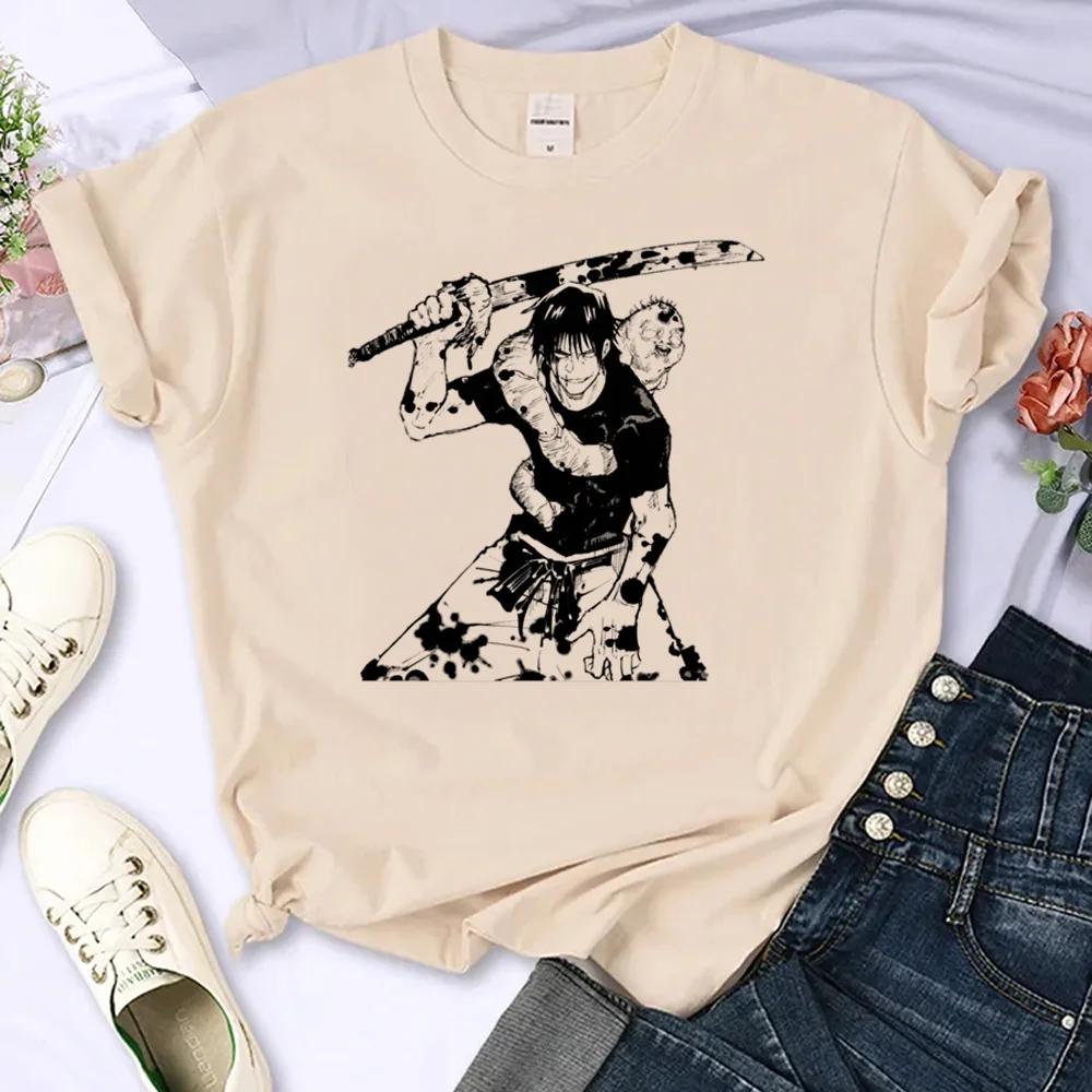 Jujutsu Kaisen Tee women comic t-shirts female anime clothing