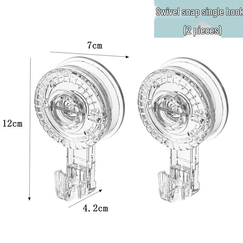 Vakuový samolepicí přísavný háček - Bez vrtání, Beze stop, Silná přilnavost pro stěny koupelny a kuchyně