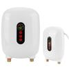 Tankless Water Heater Touch Screen LCD Electric Instant Hot Water Heater Bathroom 220‑240VWhite