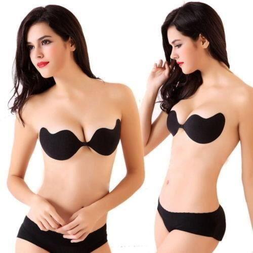 Strapless Butterfly Bra (Black C)