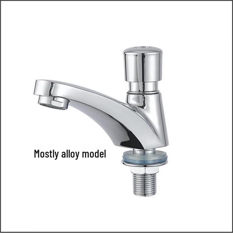 Honggong Delay Action Single Cold Press Faucet