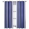 Full Blackout Striped Printed Curtain Fabric Finished Product