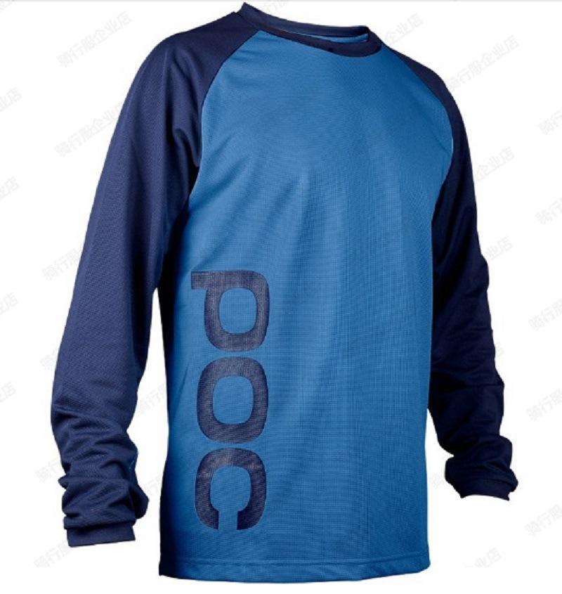 New Downhill Suit Locomotive Off-road Shirt Long Top Mountain Bike Road Bike Cycling Suit Quick-drying Clothes