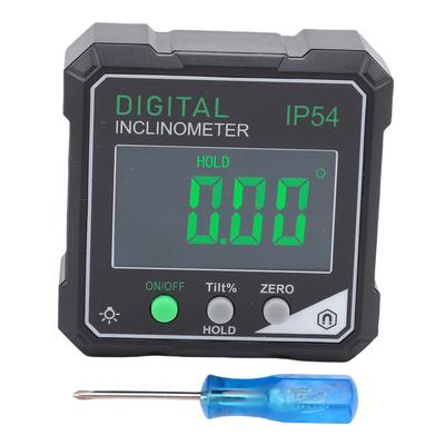 Digitaler Neigungsmesser 4x90 Grad Bereich Backlight LCD-Bildschirm Magnetischer Elektronischer Winkelmesser für Tischsäge in der Holzbearbeitung
