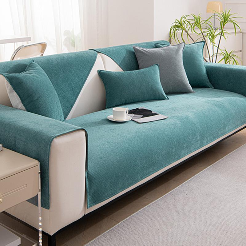

Waterproof Sofa Cushion, Anti-Cat Scratch, Universal Non-Slip Backrest Towel For All Seasons, Modern Simple Solid Color Pet Urine Sofa Cover 70*70cm