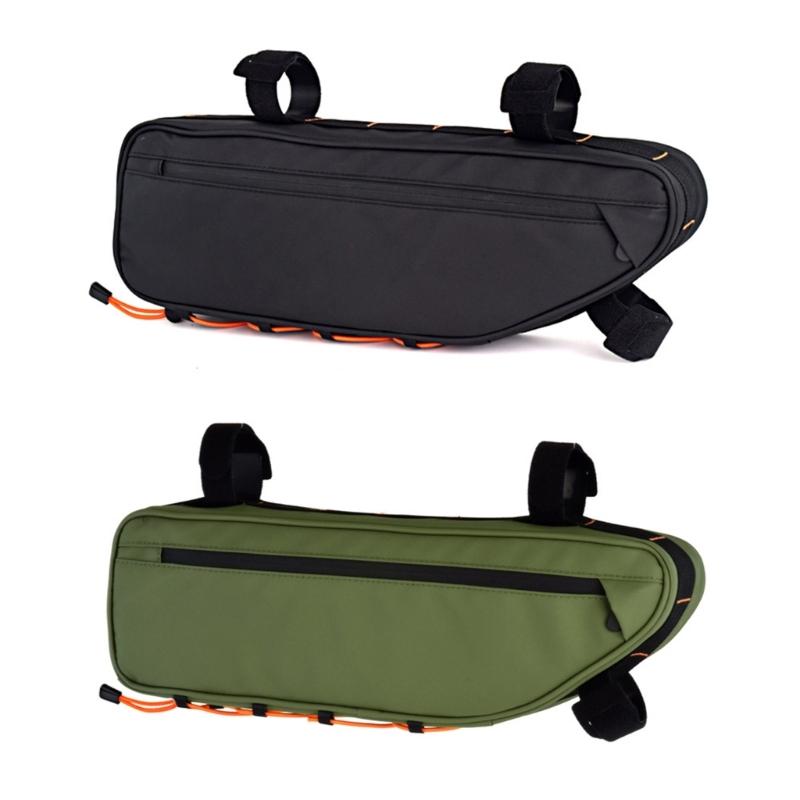 Rapid Access Motorcycle Top Tube Bag Nonskid Strips and Ergonomic Shape for Long-Distances Travel