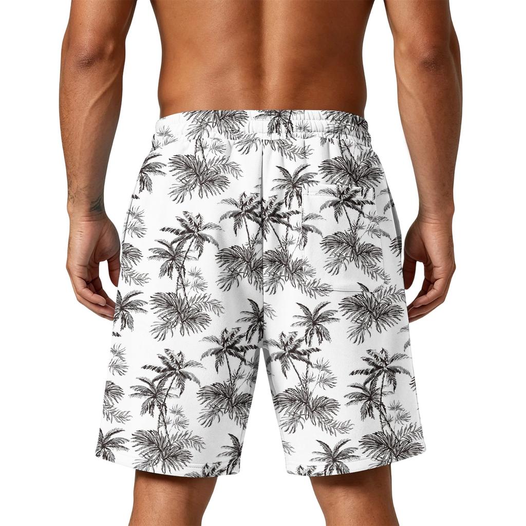 Men's Air Layer Loose Fit Shorts with Pockets for Sports Training Gym Casual Wear Beach Use Drawstring Waistband