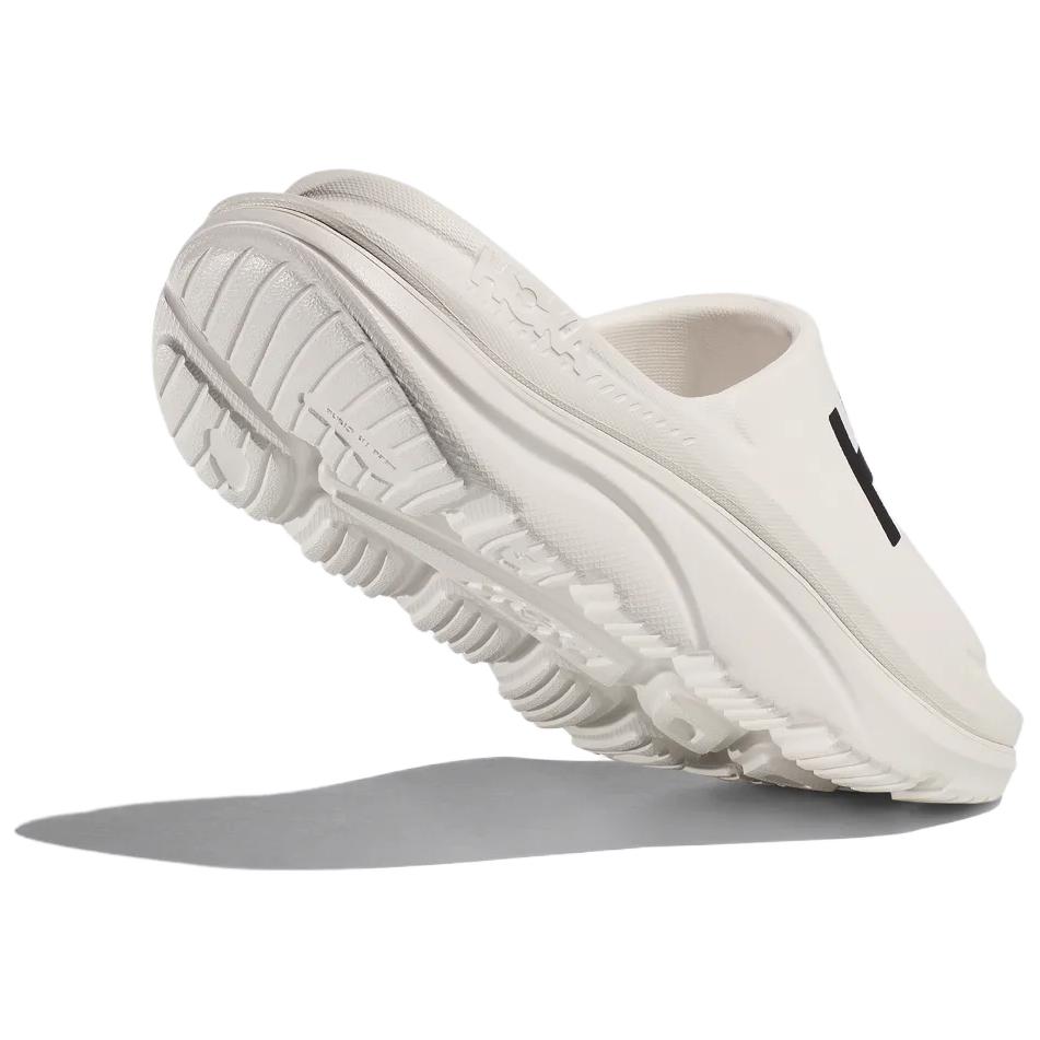 Nye HOKA ONE ONE Ora Athletic Slide Hvit Svart 1155154-WBLC