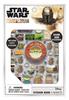 Star Wars Mandalorian Sticker Book, 4 Sheets, Over 300 Puffy Stickers [Parallel Import]