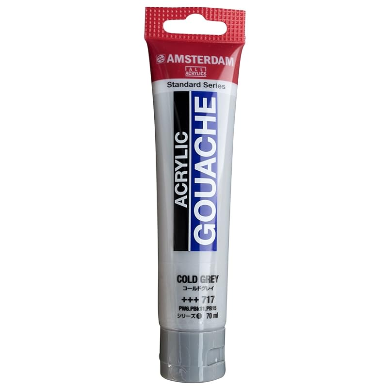 

Talence acrylic gouache Amsterdam acrylic gouache cold gray AAG70 717 70ml