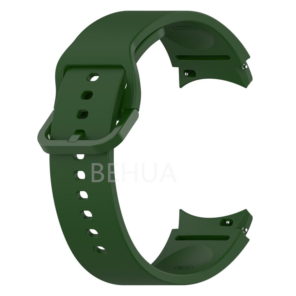 20mm Watchstrap Band For Samsung Galaxy Watch 6 5 4 40mm 44mm classic 47mm 43mm Strap Bracelet Silicone Wristband Plastic buckle