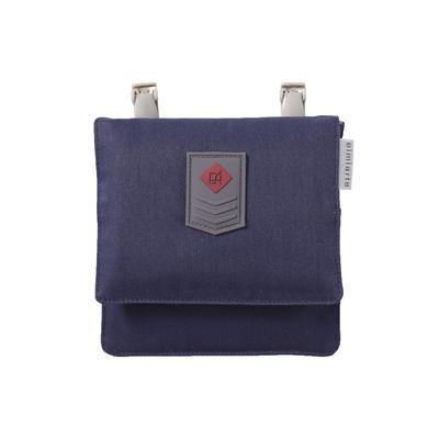 Bolso portátil de ombro com clipe cool grátis [Arisana] meninos, bolsa, pochete, meninos, crianças, 02.Marinho,