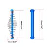 10/30Pcs Spring Coils Inline Methods Feeder Fishing Feeder Baits Cage Easy Use