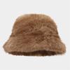 New Thicken Faux Fur Winter Warm Ear Protection Bomber Hat Outdoor Russian Windproof Anti-cold Furry Earflap Hat For Skiing