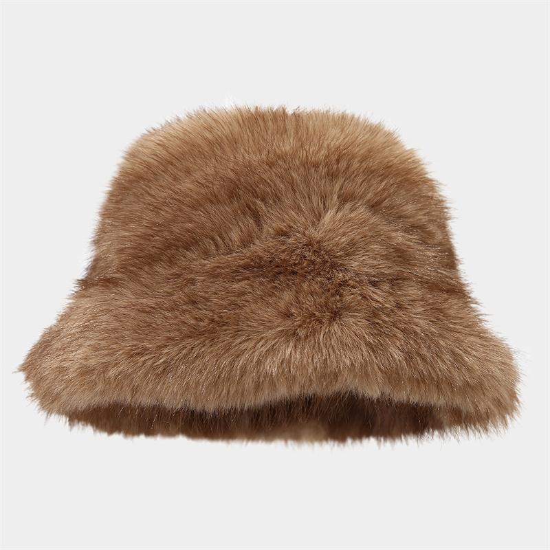 New Thicken Faux Fur Winter Warm Ear Protection Bomber Hat Outdoor Russian Windproof Anti-cold Furry Earflap Hat For Skiing
