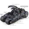 Spray Diecast 1:18 Batmobile Tumbler Alloy Car Model Metal Toy Vehicle Sound Light Toys Kids Birthday Gift Collection Home Decor