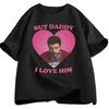 Rivalry Heated Scott Hunter But Dad I Love Him T-shirt 2026 Summer Men's Women's Luxury Fashion Men's T-shirt Street Wear Y2K