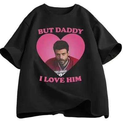 Rivalry Heated Scott Hunter But Dad I Love Him T-shirt 2026 Summer Men's Women's Luxury Fashion Men's T-shirt Street Wear Y2K