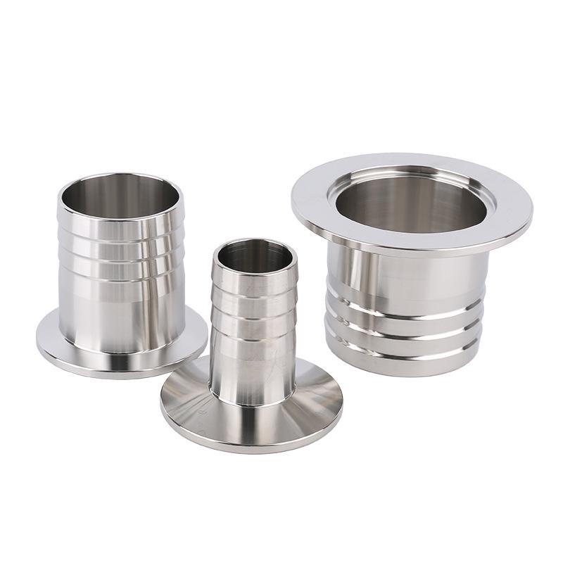 304 Stainless Steel KF Quick-Connect Hose Barb and Clamp (KF16-50)