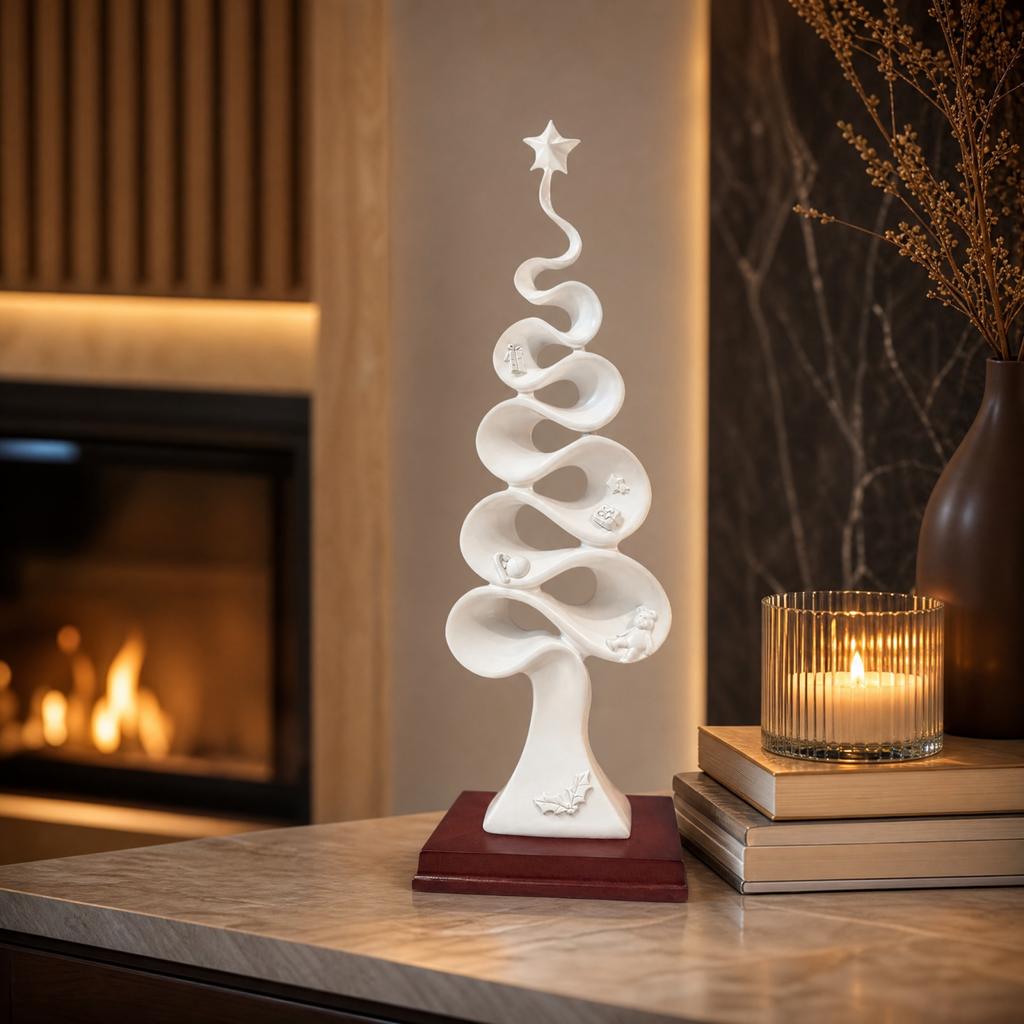 Abstract Christmas Tree Desktop Decoration Holiday Home Decor Ornament