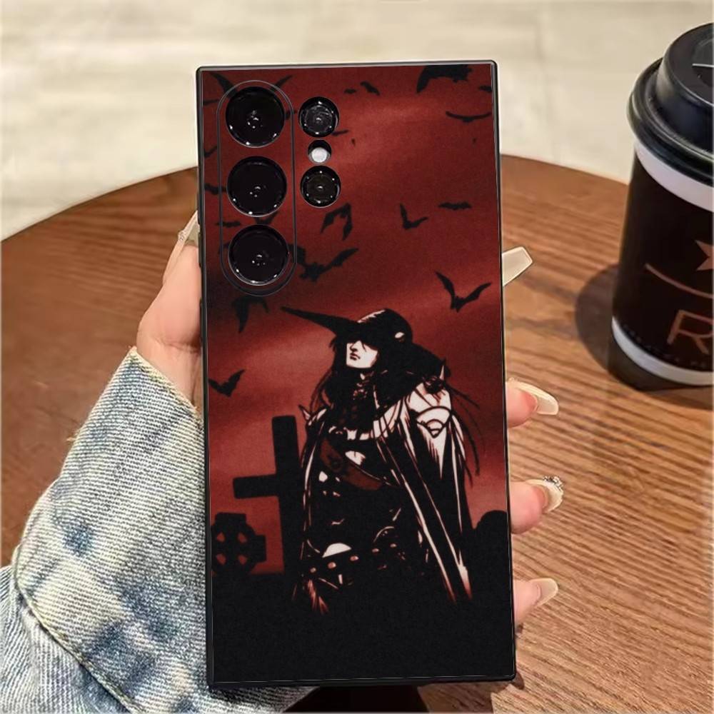 D Blood-lust V-Vampire HunterS Phone Case For Samsung S25,S24,S21,S22,S23,S20,Ultra,S26,Plus,Fe,Note,5G Black Cover