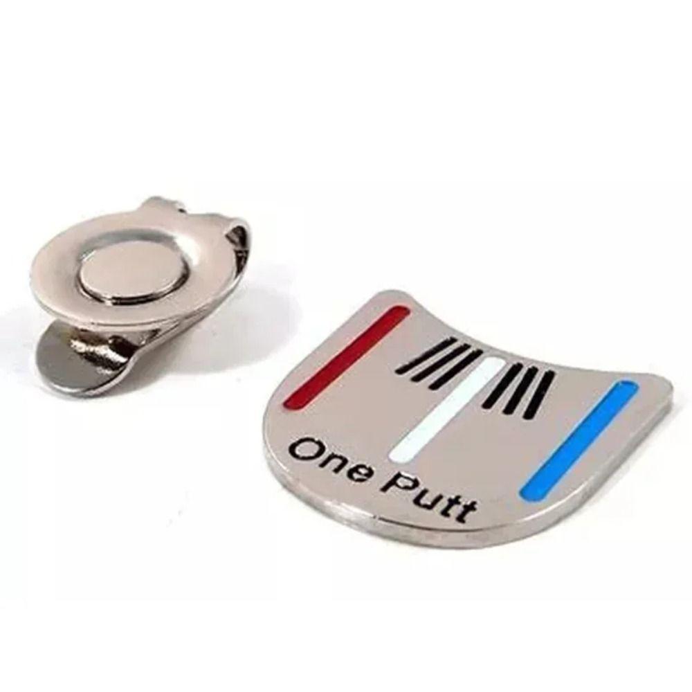 Removable Golf Ball Marker Golf Gadget Putting Alignment Tool Ball Position Mark  For All Golfers
