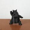 1Pcs Hippopotamus Figurine 3D Printing Yoga Hippopotamus Statue Multiple Styles Hippopotamus Decorative Ornament