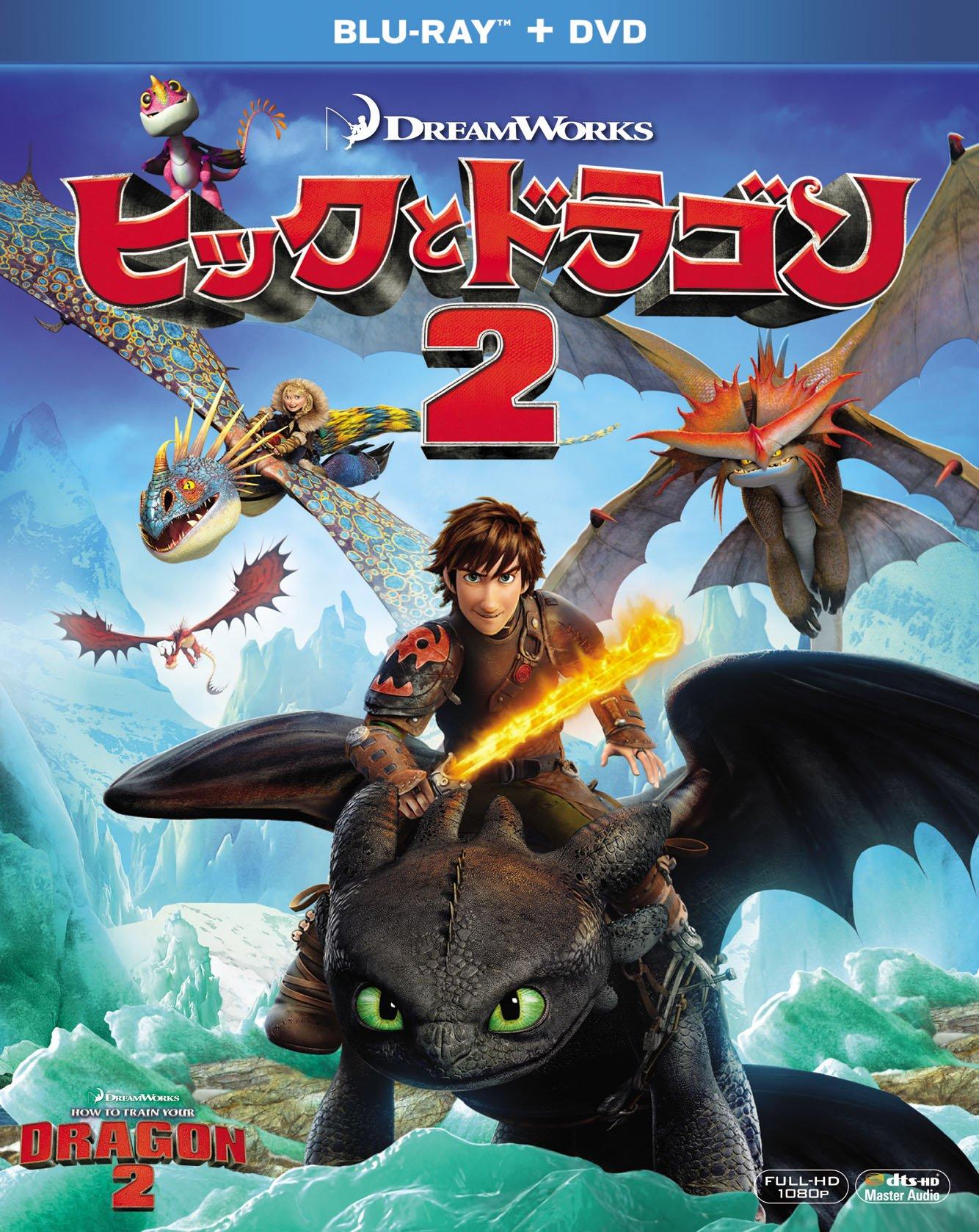 

How to Train Your Dragon 2 DVD production 2-disc Blu-ray & (first limited) [Blu-ray]
