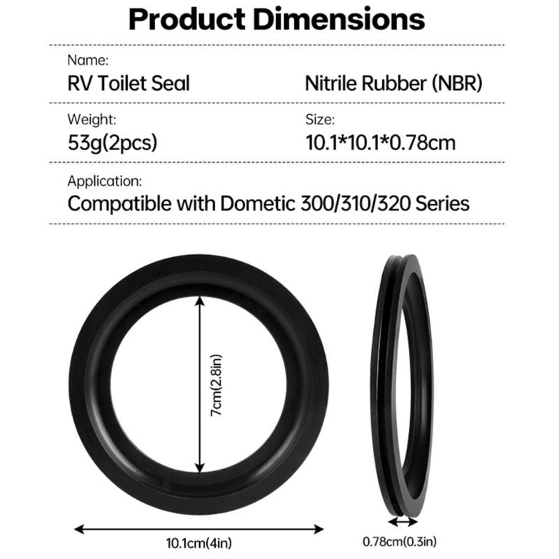 Quick Install Rubber Gasket necessary Replacement Gasket for Toilet Simplifies Replacement Ideal for Novice Users