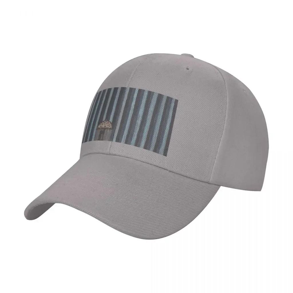 Untitled Rain  (Walking In Rain) Baseball Cap Big Size Hat Streetwear Summer Hat Trucker Hats For Men Womens