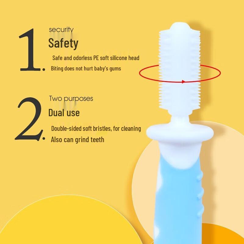 

Frog QB830 Baby Soft Bristle Toothbrush & Teether Set