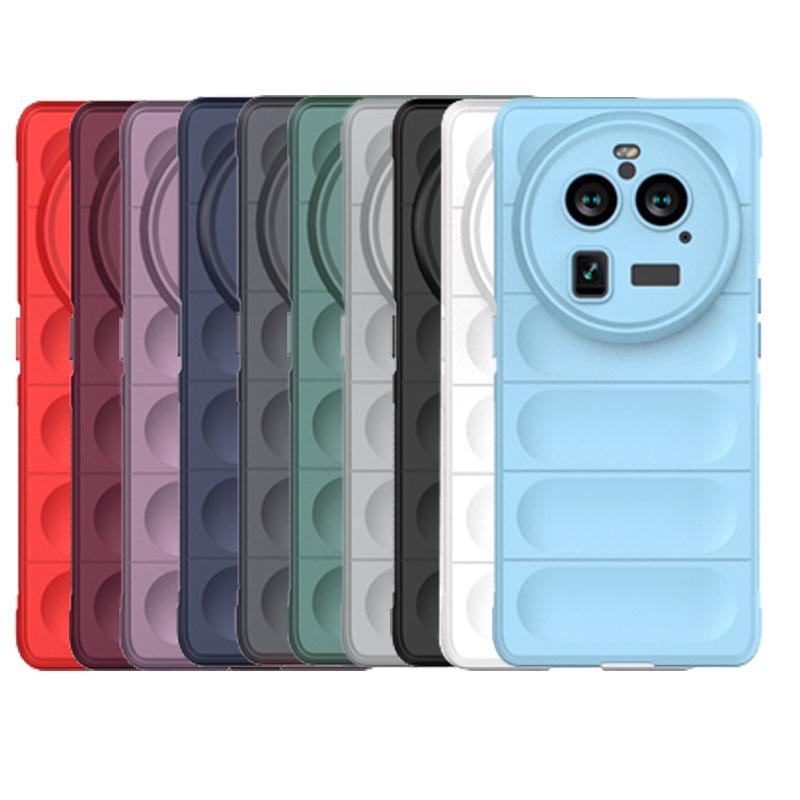

For OPPO Find X6 Pro Case Cover OPPO Find X6 Pro Capas Shockproof Armor New Back Bumper Soft TPU For Fundas OPPO Find X6 X 6 Pro For OPPO Find X6