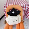 Cross-border Special Supply Faux Rabbit Fur Mushroom Backpack – Large Capacity, Fashionable, Casual for Students
