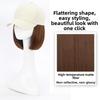 Visors Hats Women'S Adjustable Hip Hop Hat Short Synthetic Hairpiece  Daily Wear