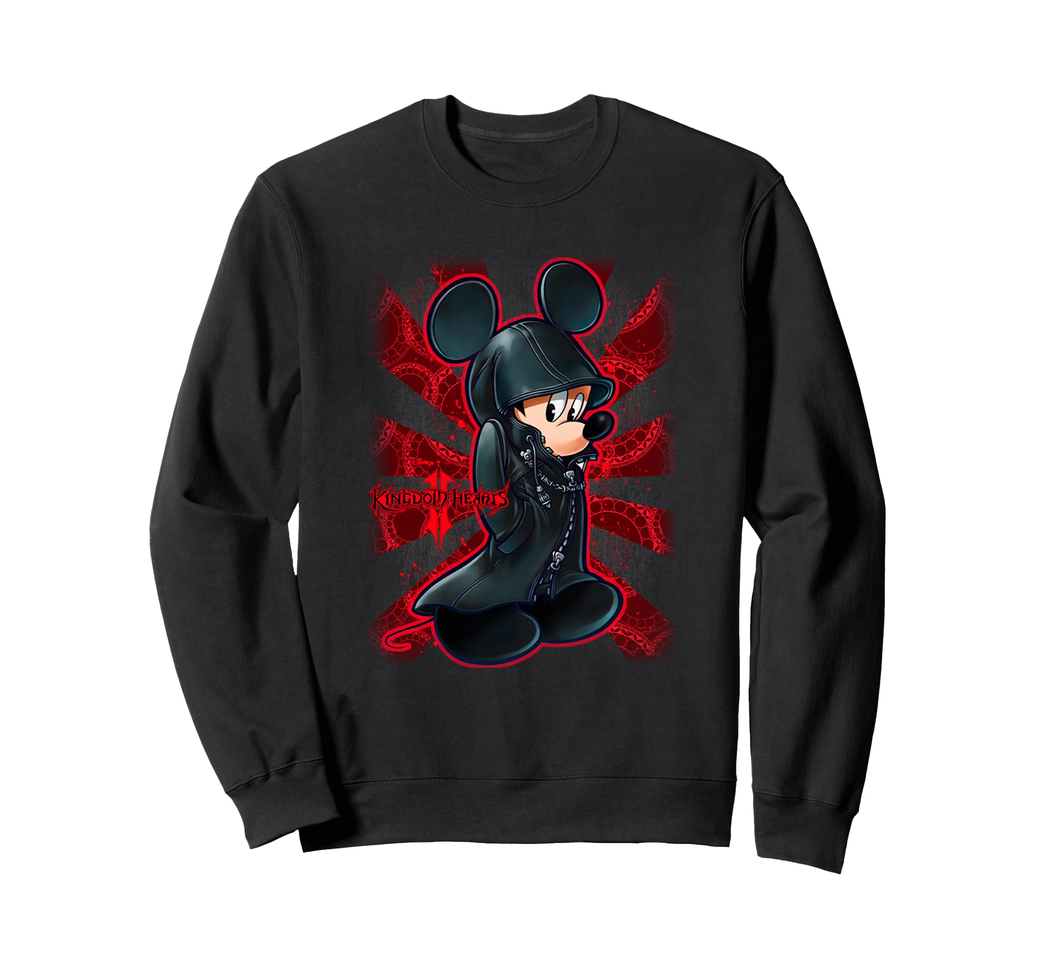 

Disney Kingdom Hearts II Mysterious King Mickey Big Portrait Sweatshirt