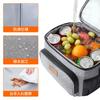 Lifewit Cooler Soft Insulated Lunch 9L Can Be Carried by Hand or Over the Gray Box, Small, Lightweight, Cooler, Bag, Capacity, Shoulder, Triple-Layer