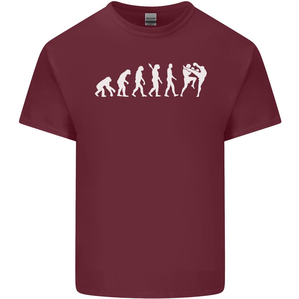 Muay Thai Evolution Contact MMA Martial Arts Unisexs Light Cotton TShirt
