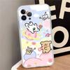 Line CARTOON P-PuppyS Phone Case For IPhone 16 15 14 11 12 13 Mini Pro XS Max Cover 6 7 8 Plus X Funda Shell