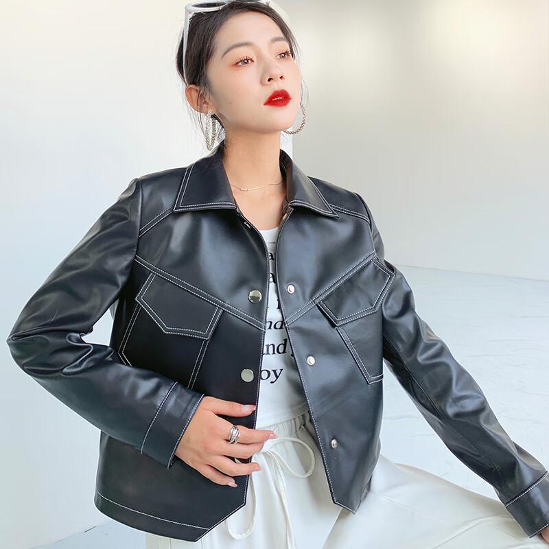 Kaiser Women's Genuine Sheepskin Leather Jacket