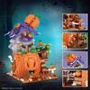Halloween Building Block Hut House Pumpkin uCarriage Happy Halloween Decoration Bricks for Boys Kids Toys Gift Compatible