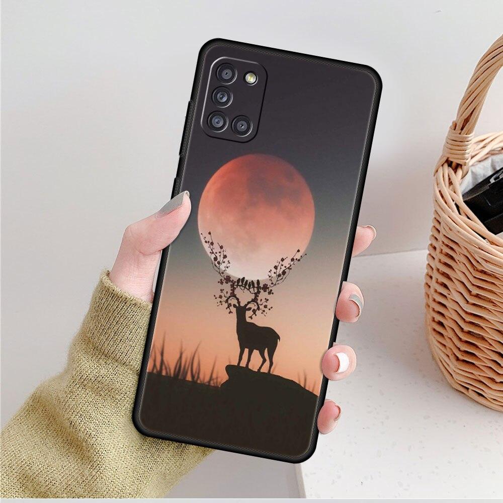 Pentru Samsung Galaxy A02s A12 A31 A41 A32 4G A71 A21s A51 A52 A72 A53 A52s 5G A22 Deer Hunting Camo Huse pentru telefon mobil Funda pentru telefon