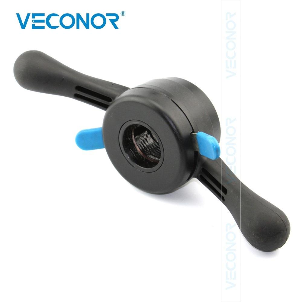 38X3mm Pitch Quick Release Nut Lug Nut Screw Wing Nut Rim Insert Nut Rigid Plastic Material For Wheel Balancer Machine