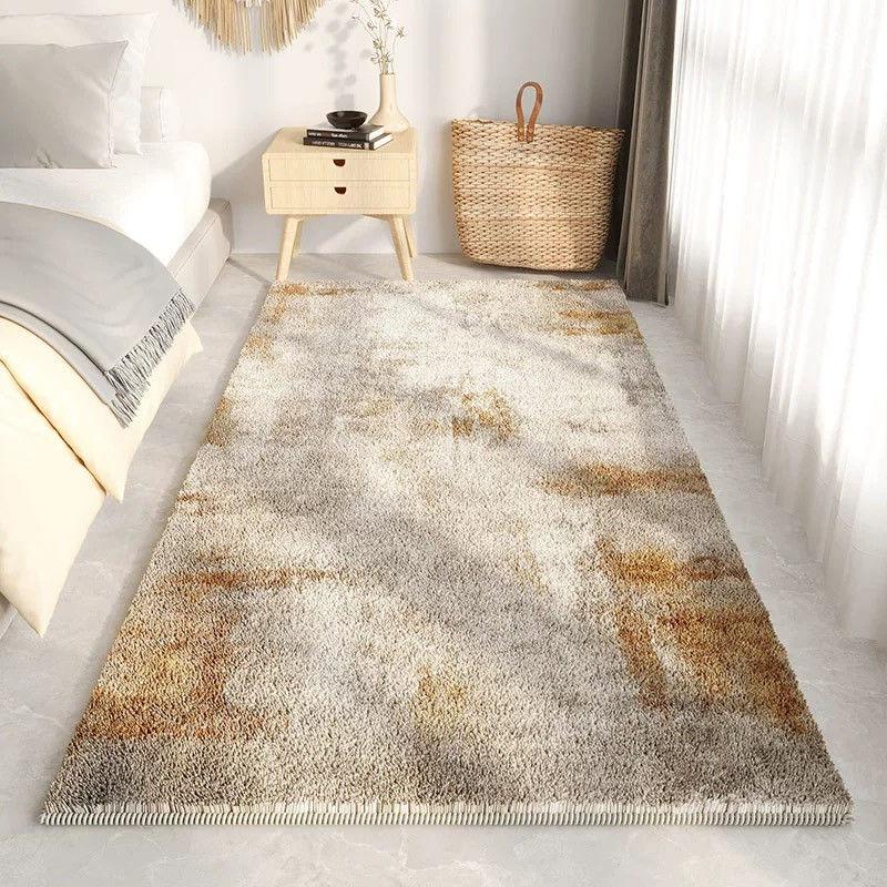

Modern Abstract Style Big Size Bedroom Decor Bedside Antiskid Carpet Soft Live Room Balcony Long Rug Washable Entrance Door Mat 120x160cm
