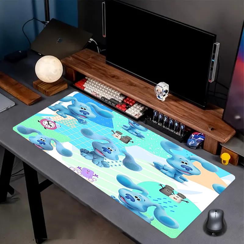 Blue's Clues Theme Mouse Pad, Non Slip Rubber Base, Multifunctional Office & Home Decor, Perfect for Workspace Personalization.