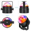 Sound Activated Party Lights,DJ Disco Ball Lights with Remote Control, Strobe Lamp 7 Modes Stage Par Light for Home Party
